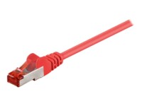 goobay CAT 6 SFTP, PiMF 25cm Netværkskabel Rød
