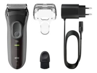 BRAUN Grå Shaver ProSkin 3000s