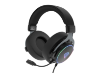 GENESIS Neon 764 Kablet Hovedtelefoner Sort