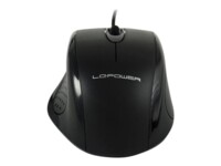 LC Power M710B Optisk Kabling Sort