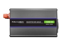 Qoltec Monolith Strømomformer Ekstern Sort