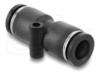 Delock Pneumatic Connector 8 mm with mounting hole straight