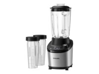 Philips 7000 Series HR3760 Blender Smoothie-funktion Suppefunktion Saucefunktion Isknuserfunktion Dessertfunktion Selvrensende funktion Nøddesmørfunktion Sort/metallisk