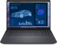 DELL Pro Max 16 MC16255 16' 1920 x 1200 (WUXGA) PRO 350 32GB 512GB AMD Radeon 860M Windows 11 Pro