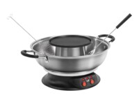 FRITEL Fondue pot / grill 2liter 2kW Rustfrit stålsort