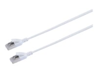 Prokord Slim CAT 6a U/FTP 30cm Netværkskabel Hvid