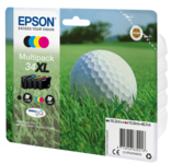 Epson 34XL Sort Gul Cyan Magenta Blæk C13T34764020