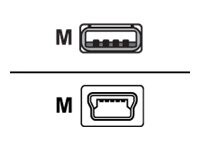 Sharkoon USB-kabel 3m Sort