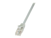 LogiLink EconLine CAT 6 Ikke afskærmet parsnoet (UTP) 10m Patchkabel Grå