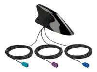 DeLOCK Antenne 7cm Sort