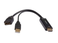 Prokord Videoadapterkabel Sort