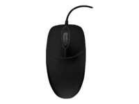 Contour Active Key AK-PMJ1 Series CleanMouse Optisk Kablet Sort