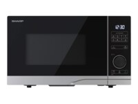 Sharp Premium series Mikrobølgeovn Fritstående 900W 23liter Sølv