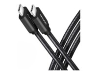 AXAGON BUCM3-CM10AB USB Type-C kabel 1m Sort
