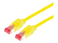 Secomp DRAKA UC600 SS27 CAT 6 Afskærmet parsnoet kabel (SSTP) Patchkabel Yellow