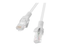 Lanberg CAT 5e Ikke afskærmet parsnoet (UTP) 5m Patchkabel Grey RAL 7035
