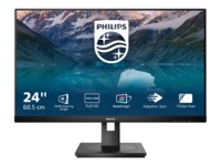 Philips 242S9JML 24' 1920 x 1080 (Full HD) VGA HDMI DisplayPort 75Hz Pivot Skærm