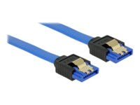 DeLOCK Seriel ATA-kabel Blå 1m