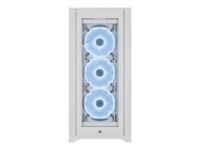 CORSAIR iCUE 5000X RGB QL Edition Tower Hvid