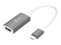 j5create Videoadapter HDMI / USB 14.5cm Grå Hvid