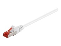 goobay CAT 6 SFTP, PiMF 10m Patchkabel Hvid