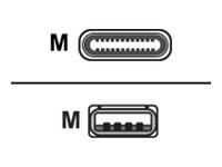 ASSMANN USB 2.0 USB Type-C kabel 3m Sort