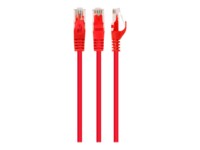 Cablexpert CAT 6 Ikke afskærmet parsnoet (UTP) 25cm Patchkabel Rød