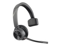 Poly Voyager 4300 UC Series 4310 Trådløs Høretelefoner Sort