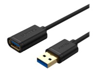 Unitek Y-C459GBK USB forlængerkabel 2m Sort