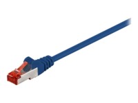 goobay CAT 6 SFTP, PiMF 1.5m Netværkskabel Blå