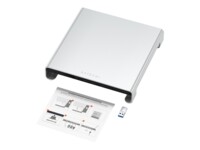 Satechi Type-C Aluminum Monitor Stand Hub for iMac USB-C Dockingstation + monitorstativ