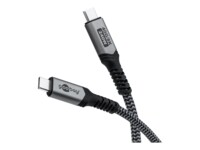 goobay USB Type-C kabel 50cm Sort Grå