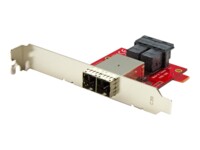 StarTech.com Serial Attached SCSI (SAS) internt til eksternt panel Sølv