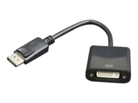 Gembird Adapter 20 pin DisplayPort han -> 24+5 pin kombineret DVI hun 10 cm Sort