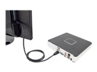 DIGITUS HDMI-kabel med Ethernet 5m Sort