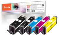 Peach PI100-356 Sort, Cyan, Magenta, Gul