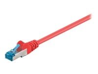 goobay CAT 6a SFTP, PiMF 20m Patchkabel Rød
