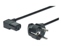 ASSMANN Strømkabel 1.8m Sort