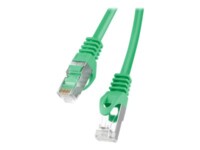 Lanberg CAT 6 Foldet uskærmet snoet par (F/UTP) 15m Patchkabel Grøn RAL 6024