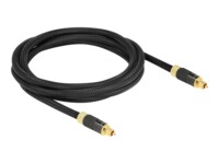 Delock Digital lydkabel (optisk) 2m Sort