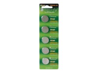 TECHly Knapcellebatterier CR2032
