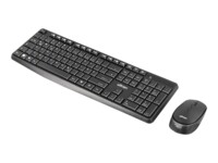 Ultron UMC-300 Sæt med mus og tastatur Trådløs Tysk