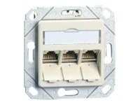BTR C6A Module 3 Port 270° UPk Hvid