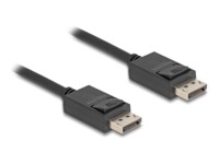 Delock DisplayPort kabel 1m Sort