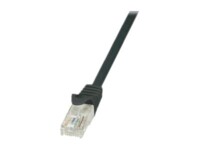 LogiLink EconLine CAT 6 Ikke afskærmet parsnoet (UTP) 5m Patchkabel Sort