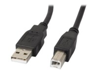 Lanberg USB-kabel 50cm Sort