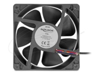 DeLOCK Fan 1-pack Sort 120 mm