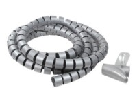 LogiLink Cable Spiral Wrapping Band 2.5m Grå