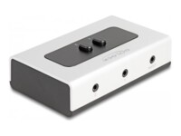 Delock 180° Rotatable Adapter Lyd adapter Grå Hvid