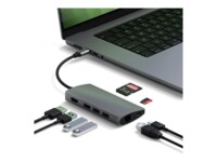 Satechi Aluminum Multi-Port Adapter V2 USB-C Dockingstation